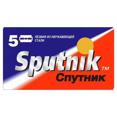 Лот: 24080073. Фото: 1. Лезвия Sputnik, для мужчин, 5... Бритвенные станки и лезвия
