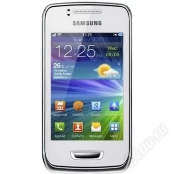 Лот: 2786371. Фото: 1. SAMSUNG S5380 WAVE Y PEARL WHITE. Смартфоны