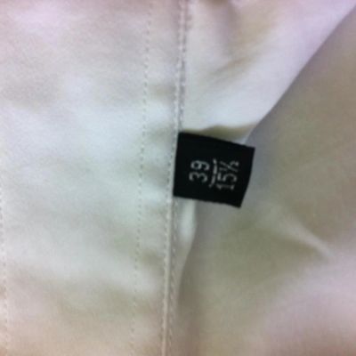 Лот: 4555964. Фото: 1. Мужская Белая рубашка Armani Jeans. Рубашки, водолазки