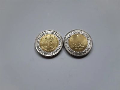 Лот: 19900888. Фото: 1. Египет 1 фунт 2022 г " 75 лет... Африка