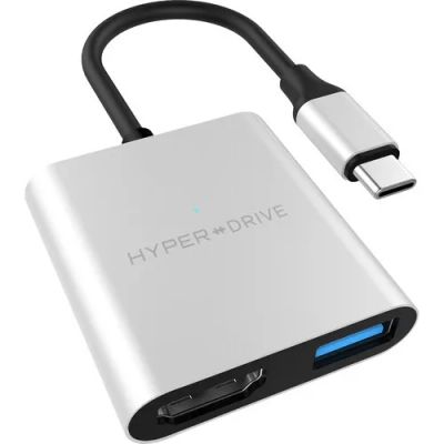 Лот: 21437235. Фото: 1. USB-хаб Hyper HyperDrive 4K HDMI... USB хабы