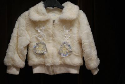 Лот: 3829243. Фото: 1. Куртка-шубка для девочки (рост... Верхняя одежда