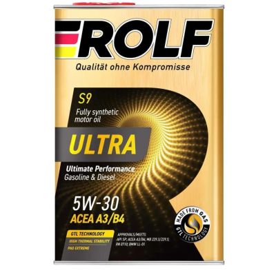 Лот: 21590006. Фото: 1. Масло моторное Rolf Ultra 5w30... Масла, жидкости