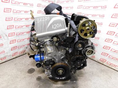 Лот: 15089216. Фото: 1. Двигатель HONDA K20A на STREAM. Двигатель и элементы двигателя