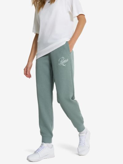 Лот: 25037266. Фото: 1. Брюки женские PUMA Ess Script... Спортивные брюки, штаны
