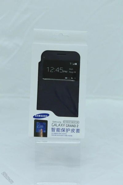 Лот: 6292037. Фото: 1. Чехол-книжка Samsung Galaxy Grand... Чехлы, бамперы