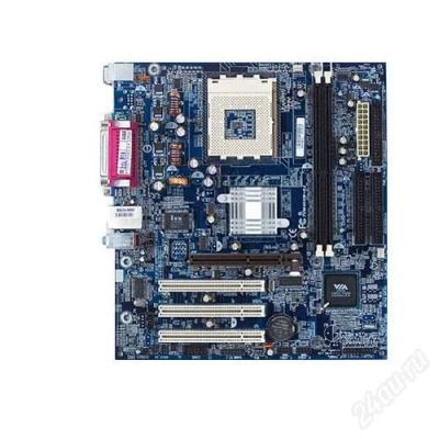 Лот: 839802. Фото: 1. Материнская плата Gigabyte GA-7VM400M-RZ... Материнские платы