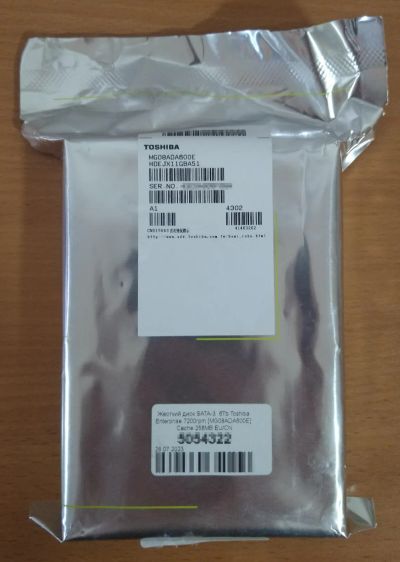 Лот: 20976826. Фото: 1. 6 ТБ Жесткий диск Toshiba MG08... Жёсткие диски (HDD)