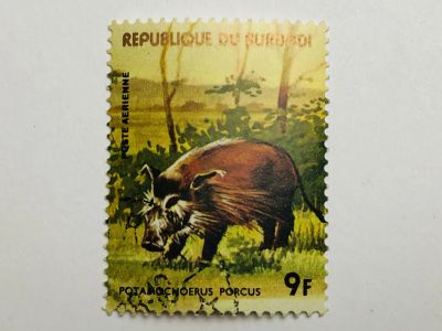 Лот: 23316545. Фото: 1. Африканские животные. Кистеухая... Марки