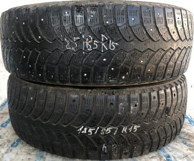 Лот: 14583011. Фото: 1. Шины 185/65 R15 185/65/15 Bridgestone... Шины