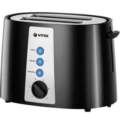 Лот: 25107710. Фото: 1. Тостер Vitek VT-7167 (MC). Кухонная
