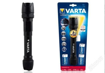 Лот: 2899057. Фото: 1. Фонарь Varta Indestructible 3... Фонарики