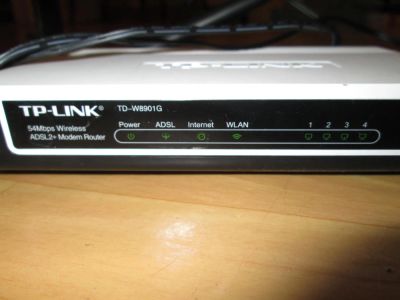 Лот: 5049561. Фото: 1. WiFi роутер TP-LINK TD-W8901G... WiFi, Bluetooth адаптеры