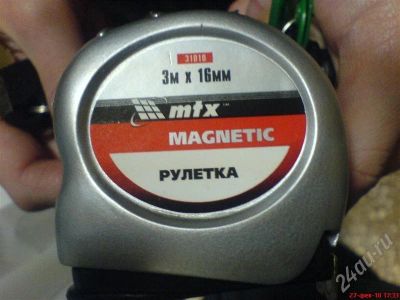 Лот: 256578. Фото: 1. рулетка 3 метра. Ручной инструмент