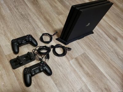 Лот: 13547309. Фото: 1. Sony PS4 PlayStation 4 Pro 1Tb... Консоли