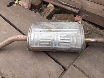 Лот: 17544277. Фото: 1. Глушитель Honda. Выхлопная система