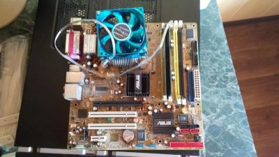 Лот: 10203745. Фото: 1. Материнская плата Asus p5ld2. Материнские платы