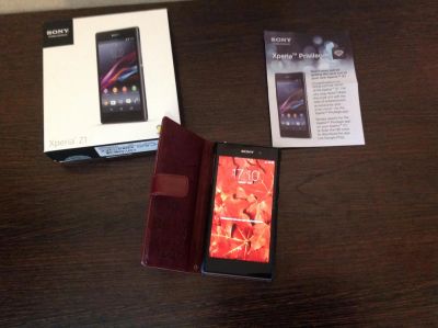 Лот: 4221495. Фото: 1. sony xperia z1 black 4g. Смартфоны