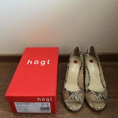 Лот: 8645396. Фото: 1. Женские туфли босоножки Hogl бежевые... Туфли