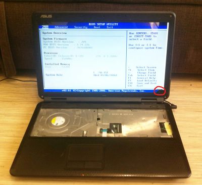 Лот: 6710936. Фото: 1. Asus K50C некомплектный, но живой. Ноутбуки
