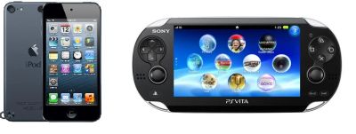 Лот: 4185674. Фото: 1. PS VITA + IPOD 32GB. Смартфоны