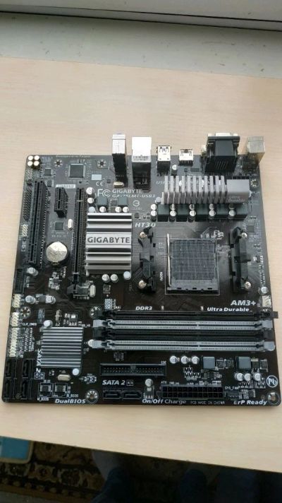 Лот: 12194764. Фото: 1. Плата Gigabyte Socket-AM3+ GA-78LMT-USB3... Материнские платы