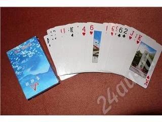 Лот: 483498. Фото: 1. карты игральные китайские. Другое (сувениры, подарки)