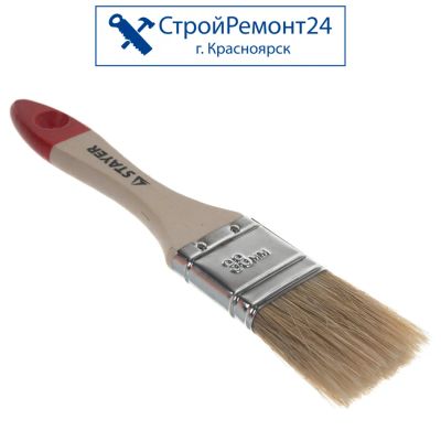 Лот: 25130262. Фото: 1. Плоская кисть Stayer Universal... Ручной инструмент