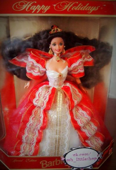 Лот: 6255840. Фото: 1. 1997 Happy Holidays Barbie шикарная... Куклы и аксессуары