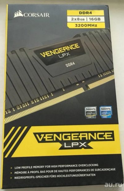 Лот: 12656734. Фото: 1. Оперативная память (2*8GB) DDR4... Оперативная память