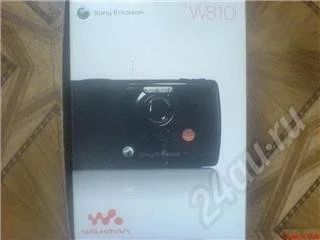Лот: 313709. Фото: 1. коробка сони ериксон W810. Кнопочные мобильные телефоны