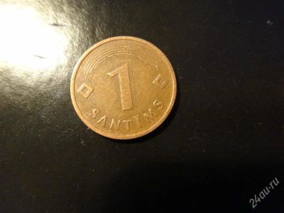 Лот: 2403137. Фото: 1. Латвия Р. 1 сантим 1992 год. Страны СНГ и Балтии