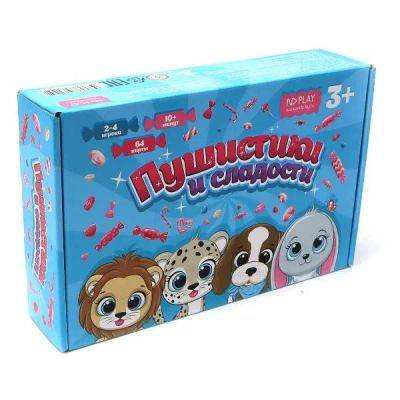 Лот: 24540589. Фото: 1. Настольная игра ND Play "Пушистики... Настольные игры, карты