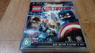 Лот: 10104079. Фото: 1. Lego Marvel Мстители PS3 / Лицензионный... Игры для консолей