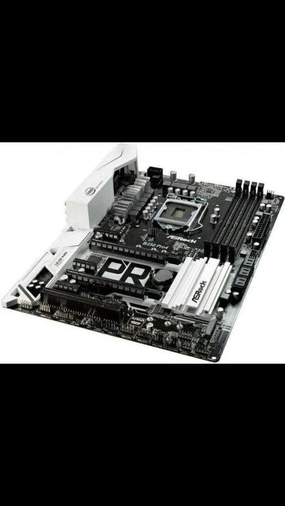 Лот: 15389327. Фото: 1. Asrock b150 4 pro. Материнские платы