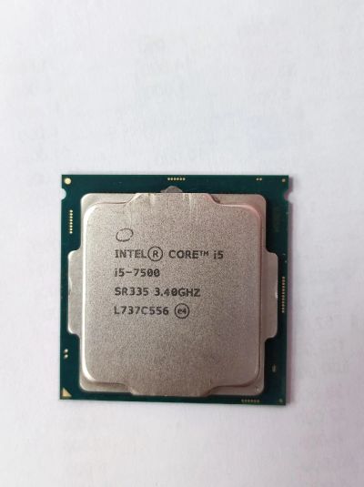 Лот: 19369378. Фото: 1. Процессор Intel Core i5-7500 4x3... Процессоры