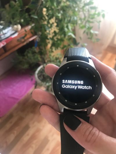 Лот: 16309143. Фото: 1. Часы samsung galaxy watch. Смарт-часы, фитнес-браслеты, аксессуары