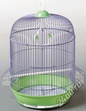 Лот: 5490706. Фото: 1. Клетка для птиц. Домики, переноски, клетки, когтеточки