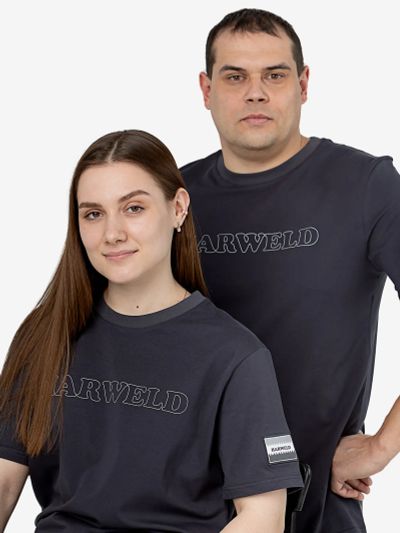 Лот: 25544880. Фото: 1. Футболка «Harweld» графит, Серый. Другое (спортивная одежда)