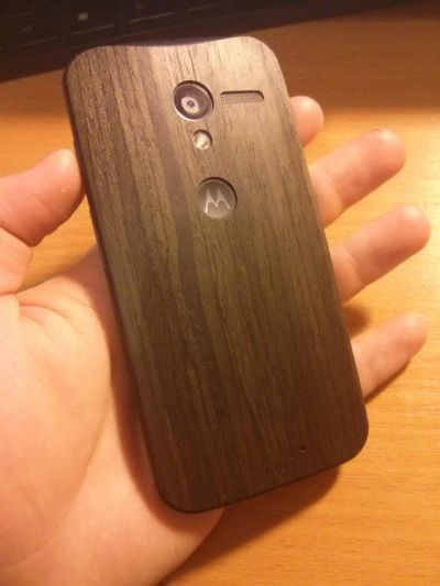 Лот: 3898473. Фото: 1. Motorola Moto X (XT1058) с деревянной... Смартфоны