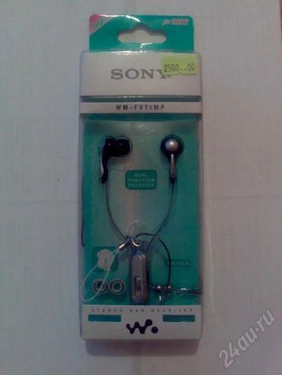 Лот: 37155. Фото: 1. наушники Sony WM-FV71MP. Красноярск