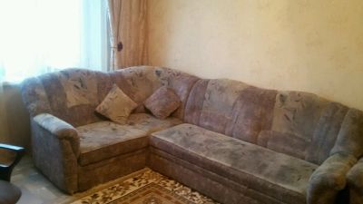 Лот: 6710918. Фото: 1. Угловой диван + кресло. Комплекты мягкой мебели