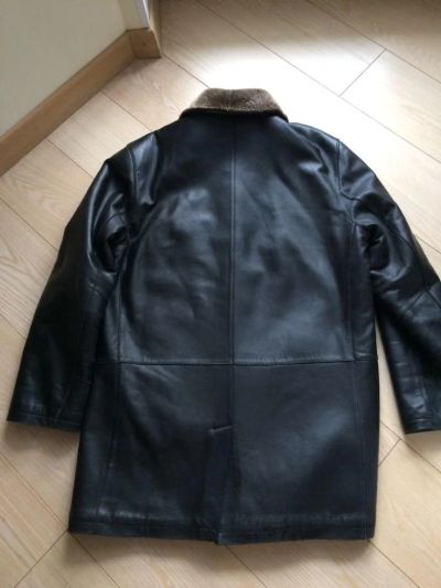 Лот: 8538254. Фото: 1. Кожаная куртка с подстёжкой из... Верхняя одежда