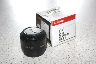 Лот: 3788136. Фото: 1. Canon ef 50mm f/1.8 II. Объективы