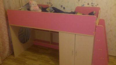 Лот: 10052457. Фото: 1. Кровать детская, спальное место... Детские кровати и кроватки