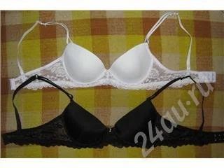 Лот: 26036. Фото: 1. Бюстгалтеры черный и белый. Made... Красноярск