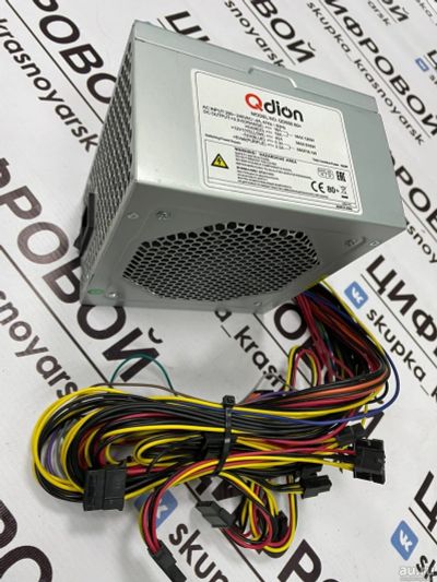 Лот: 18033736. Фото: 1. Блок питания Qdion QD-650PNR 80... Корпуса, блоки питания