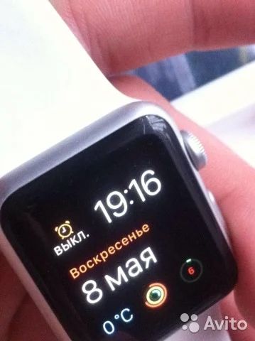 Лот: 7828135. Фото: 1. apple watch 38mm sport. Смарт-часы, фитнес-браслеты, аксессуары