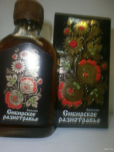 Лот: 13594707. Фото: 1. Бальзам Сибирское разнотравье... Напитки
