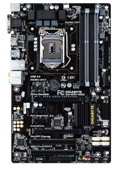 Лот: 18841006. Фото: 1. Оптимальная плата LGA 1150: Gigabyte... Материнские платы